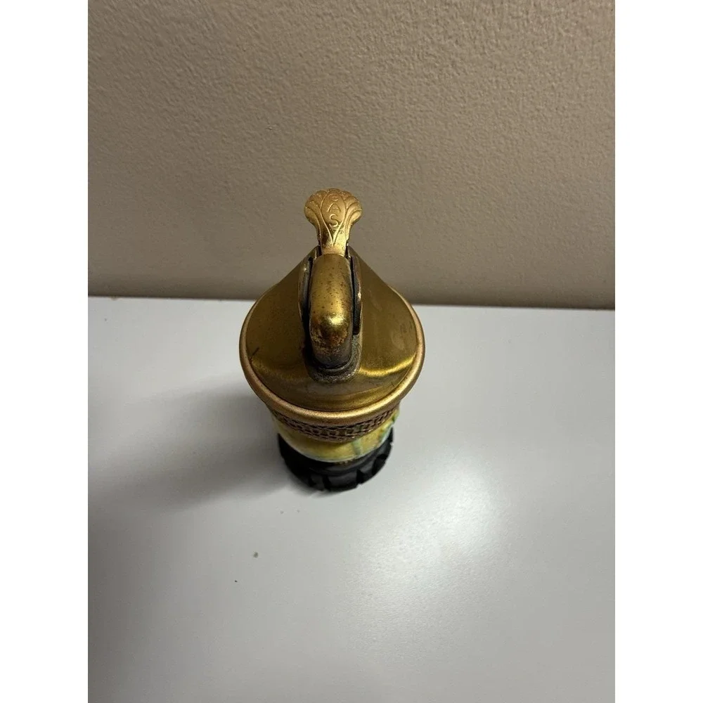 Vintage Evans Table Lighter Flowers